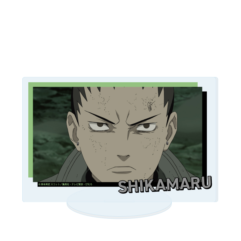 Acrylic Stand "NARUTO -Shippuden-" 81 Nara Shikamaru (Scenes Illustration)