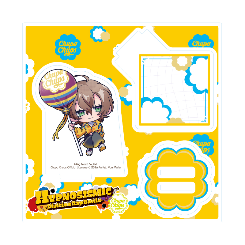 Acrylic Stand Plate "Hypnosismic -Division Rap Battle-" x Chupa Chups 08 Yumeno Gentaro (Mini Character Illustration)