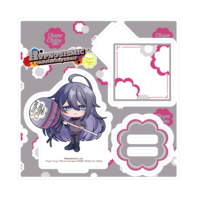 Acrylic Stand Plate "Hypnosismic -Division Rap Battle-" x Chupa Chups 10 Jinguji Jakurai (Mini Character Illustration)