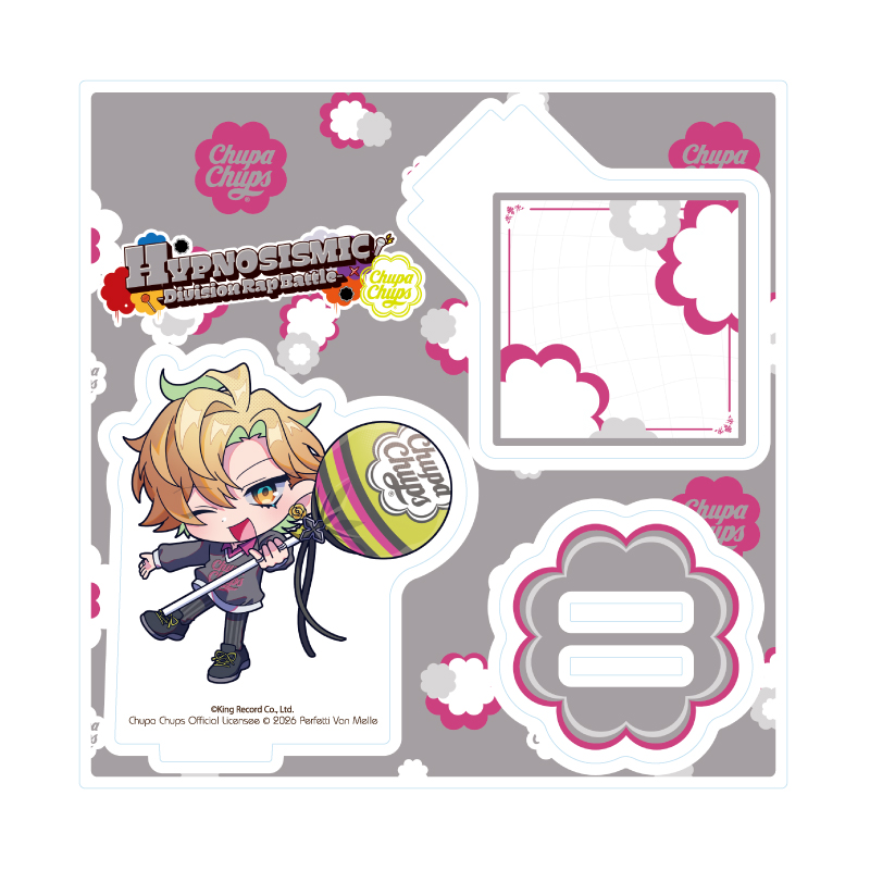 Acrylic Stand Plate "Hypnosismic -Division Rap Battle-" x Chupa Chups 11 Izanami Hifumi (Mini Character Illustration)