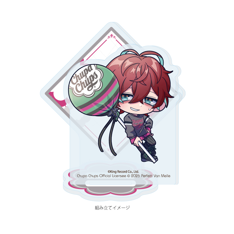 Acrylic Stand Plate "Hypnosismic -Division Rap Battle-" x Chupa Chups 12 Kannonzaka Doppo (Mini Character Illustration)
