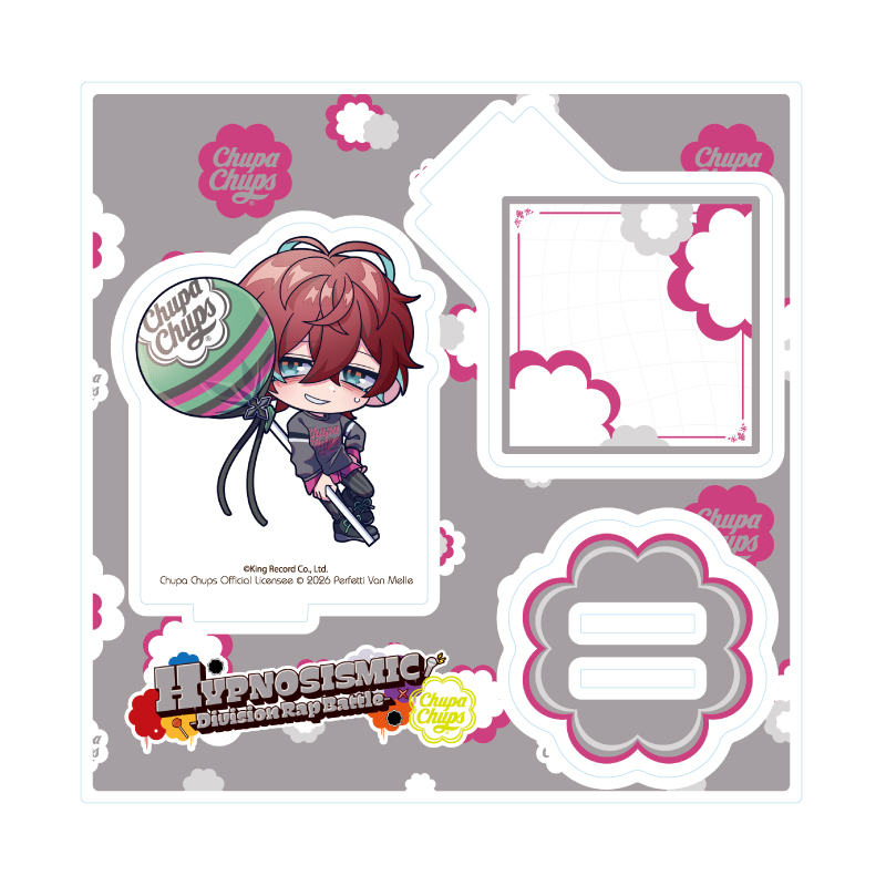 Acrylic Stand Plate "Hypnosismic -Division Rap Battle-" x Chupa Chups 12 Kannonzaka Doppo (Mini Character Illustration)