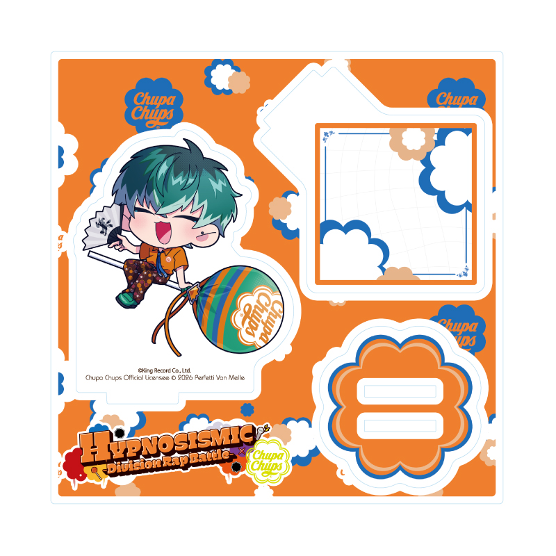 Acrylic Stand Plate "Hypnosismic -Division Rap Battle-" x Chupa Chups 13 Nurude Sasara (Mini Character Illustration)