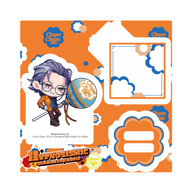 Acrylic Stand Plate "Hypnosismic -Division Rap Battle-" x Chupa Chups 14 Tsutsujimori Rosho (Mini Character Illustration)