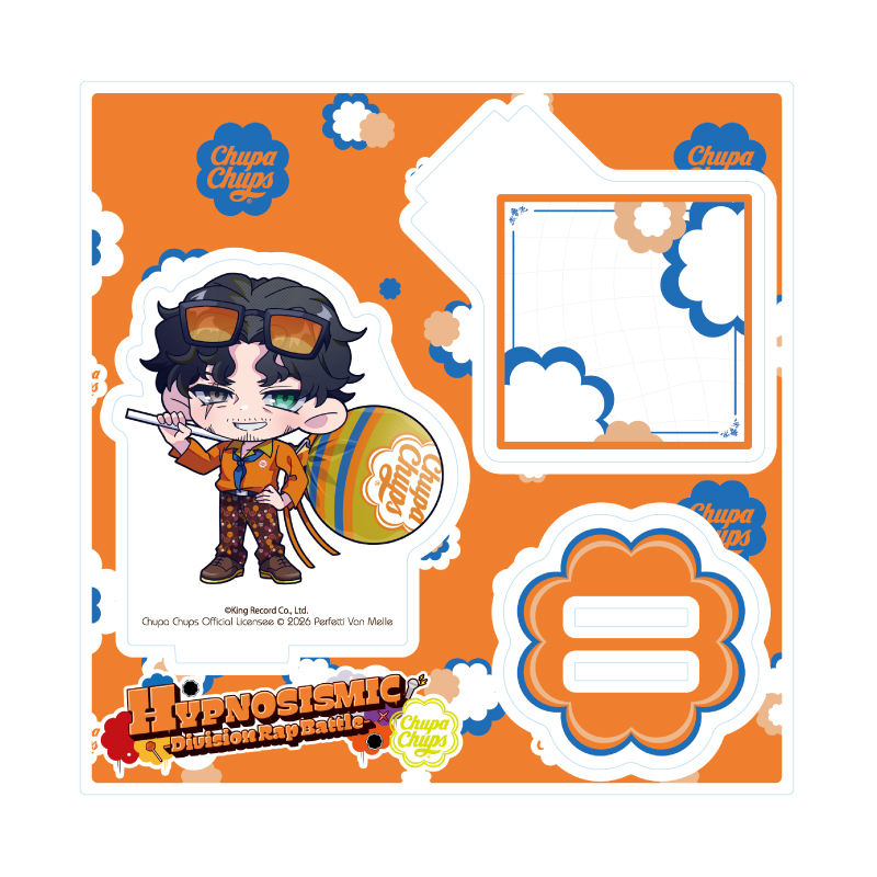Acrylic Stand Plate "Hypnosismic -Division Rap Battle-" x Chupa Chups 15 Amayado Rei (Mini Character Illustration)