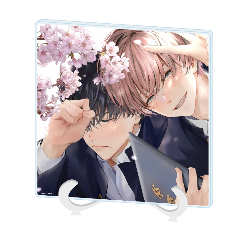 Acrylic Art Board "Hold on, Harutora-kun" 01 Harutora & Sui (Official Illustration)