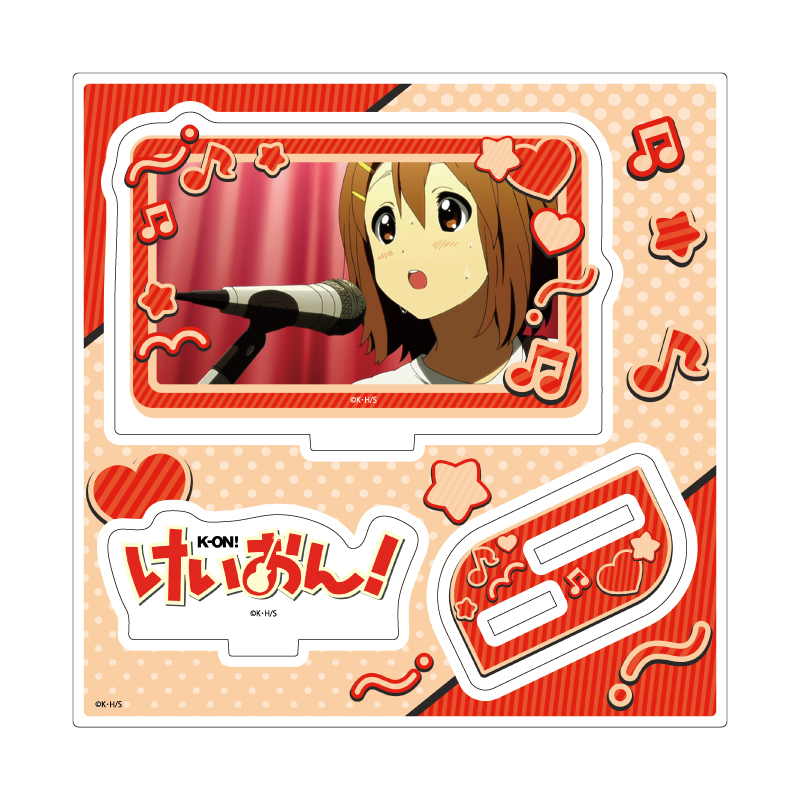 Acrylic Stand Plate "K-On!" 01 Hirasawa Yui (Scenes Illustration)