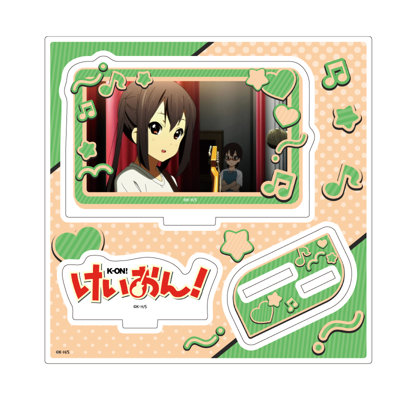 Acrylic Stand Plate "K-On!" 05 Nakano Azusa (Scenes Illustration)