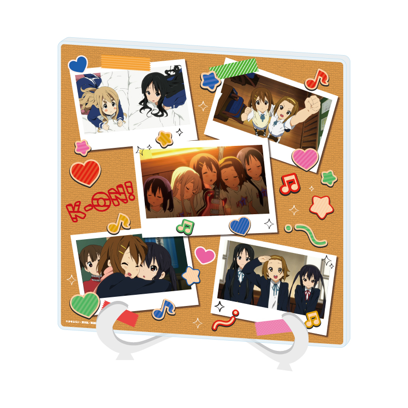 Acrylic Art Board "K-On!" 01 Group Design (Scenes Illustration)