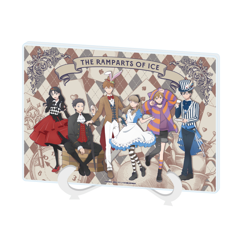 Acrylic Art Board A5 Size "THE RAMPARTS OF ICE" 02 Alice Ver. Group Design (Original Illustration)