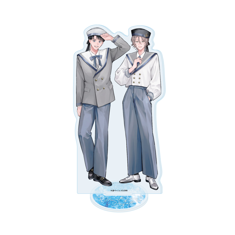 Acrylic Stand "We Kissed, but We're Still Just Friends, Right!?" 01 Ibuki Hinata & Amemiya Hayato (Original Illustration)