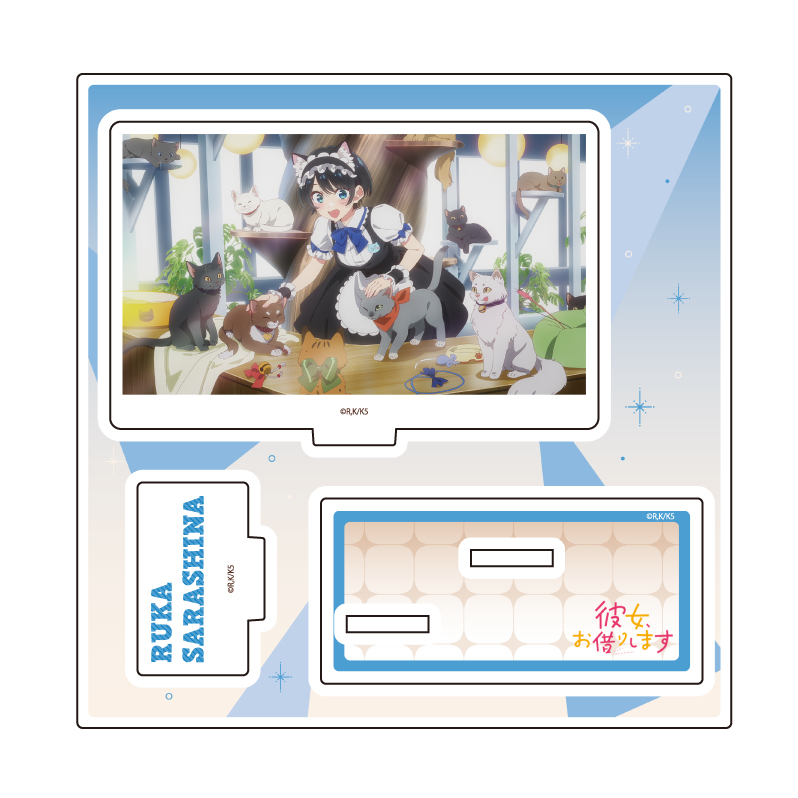 Acrylic Stand Plate "Rent-A-Girlfriend" 35 Sarashina Ruka (Scenes Illustration)