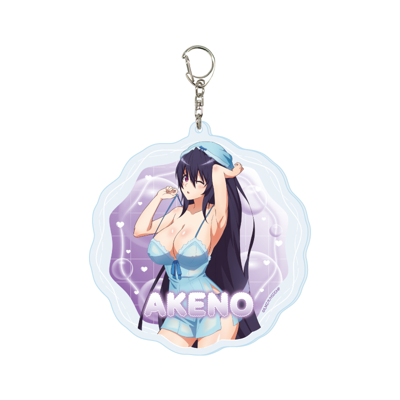 Deka Acrylic Key Chain "High School DxD Hero" 02 Himejima Akeno Yuagari Ver. (Original Illustration)