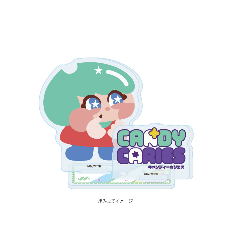 Acrylic Stand Plate "Candy Caries" 01 Ame A (Official Illustration)