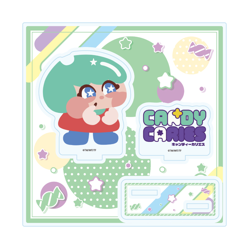 Acrylic Stand Plate "Candy Caries" 01 Ame A (Official Illustration)
