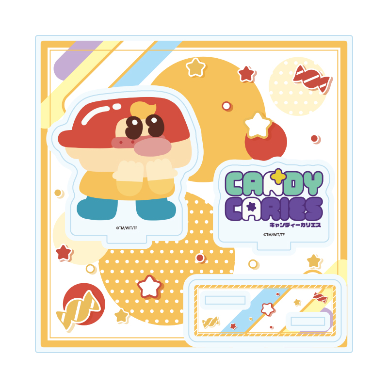 Acrylic Stand Plate "Candy Caries" 04 Beef (Official Illustration)