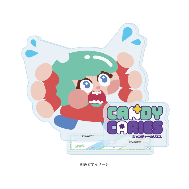 Acrylic Stand Plate "Candy Caries" 05 Ame B (Official Illustration)