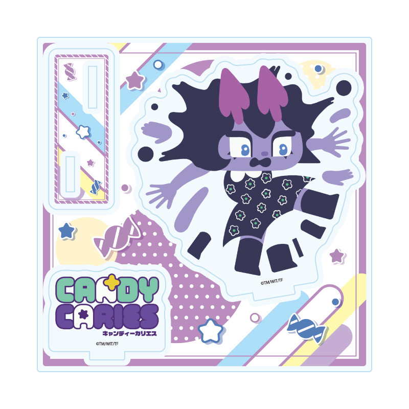 Acrylic Stand Plate "Candy Caries" 06 Caries B (Official Illustration)