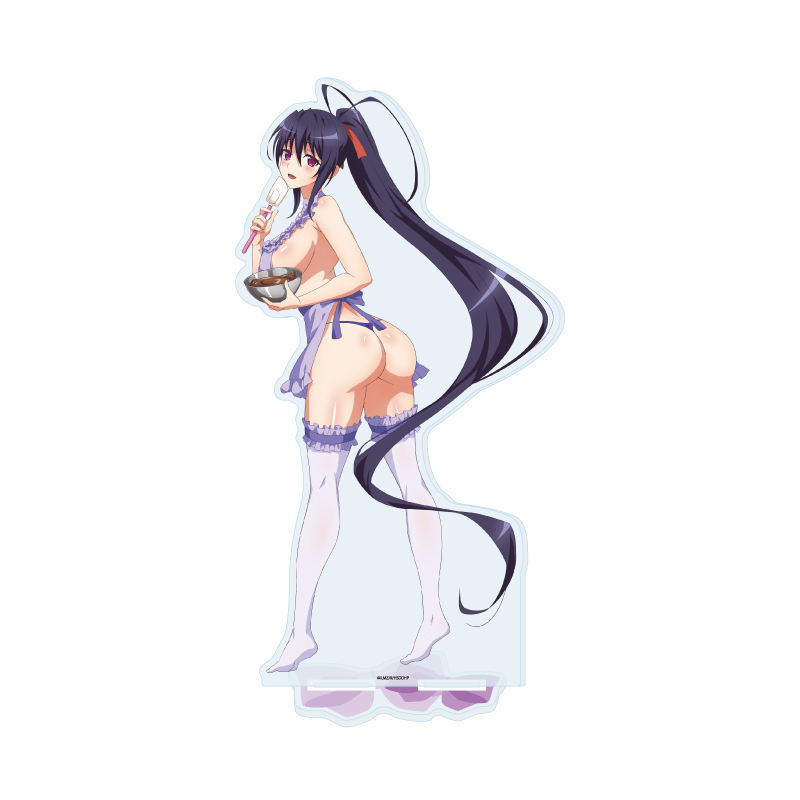 Big Acrylic Stand "High School DxD Hero" 03 Himejima Akeno Apron Ver. (Original Illustration)