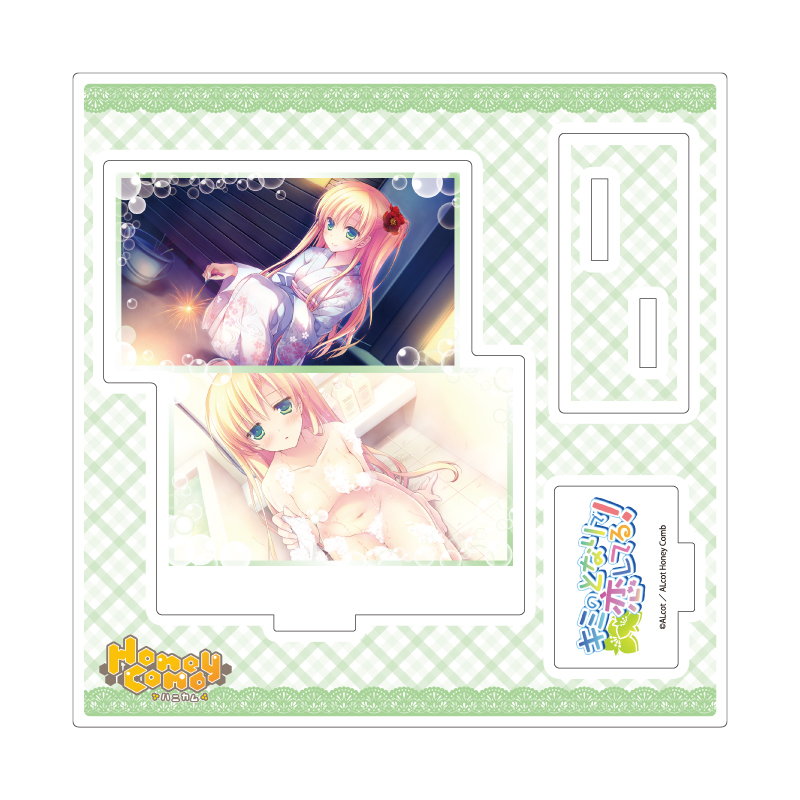 Acrylic Stand Plate ALcot/ALcot Honey Comb Series 03 Kimi no Tonari de Koishiteru! A (Official Illustration)