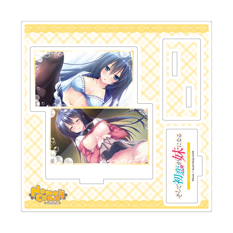 Acrylic Stand Plate ALcot/ALcot Honey Comb Series 07 Soshite Hatsukoi ga Imouto ni Naru C (Official Illustration)