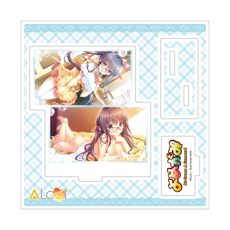 Acrylic Stand Plate ALcot/ALcot Honey Comb Series 14 Yomegami A (Official Illustration)