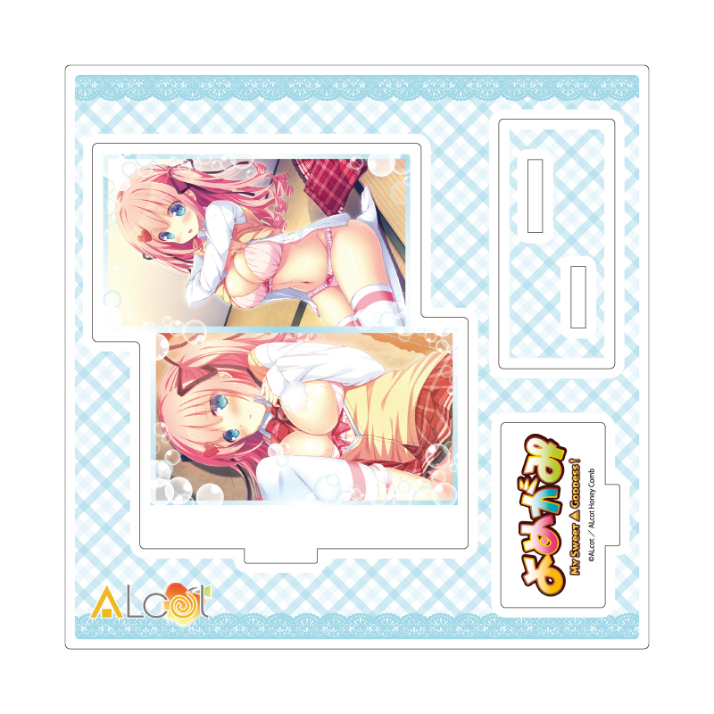 Acrylic Stand Plate ALcot/ALcot Honey Comb Series 15 Yomegami B (Official Illustration)