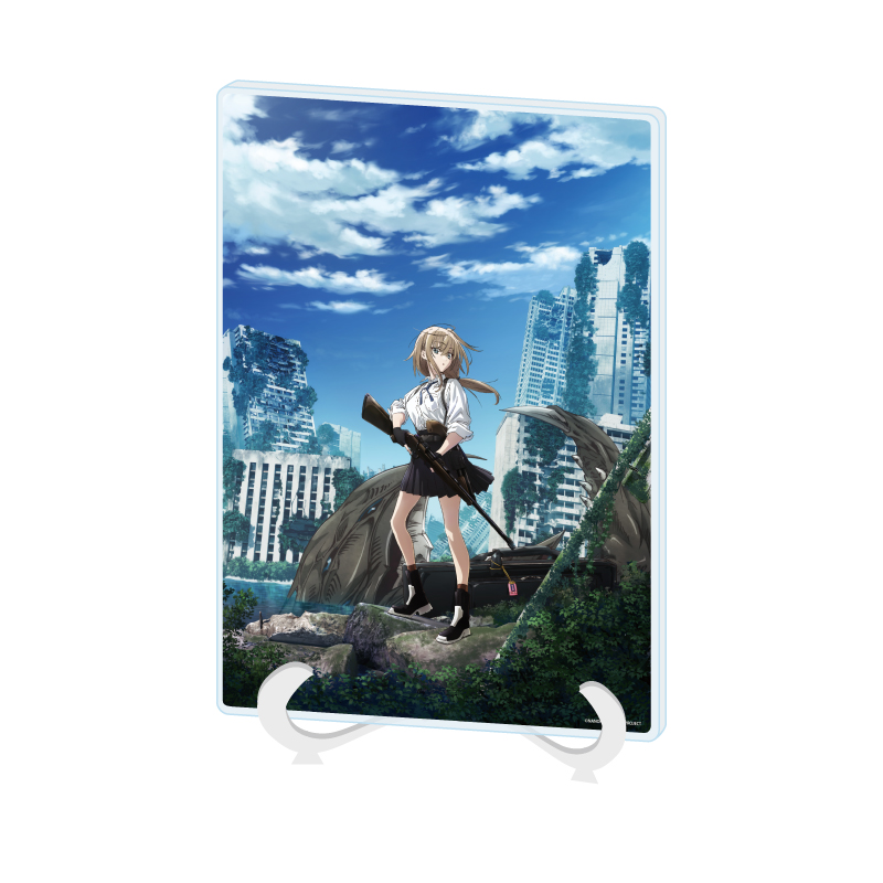 Acrylic Art Board A5 Size "Magical Girl Lyrical Nanoha Exceeds Gun Blaze Vengeance" 01 Kuze Shiina (Official Illustration)
