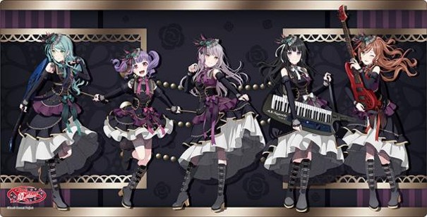 Bushiroad Rubber Mat Collection V2 Vol. 1700 "BanG Dream!" Roselia 10th Anniversary Ver.