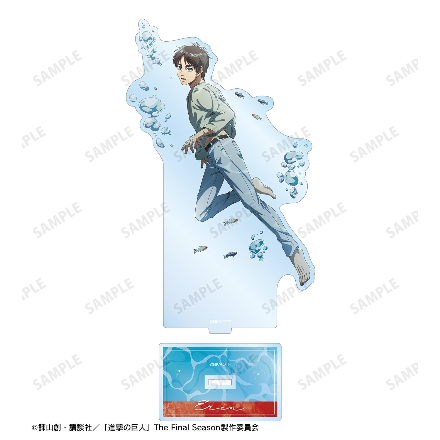 [Pre-order] "Attack on Titan" Eren Floating Underwater Ver. Big Acrylic Stand