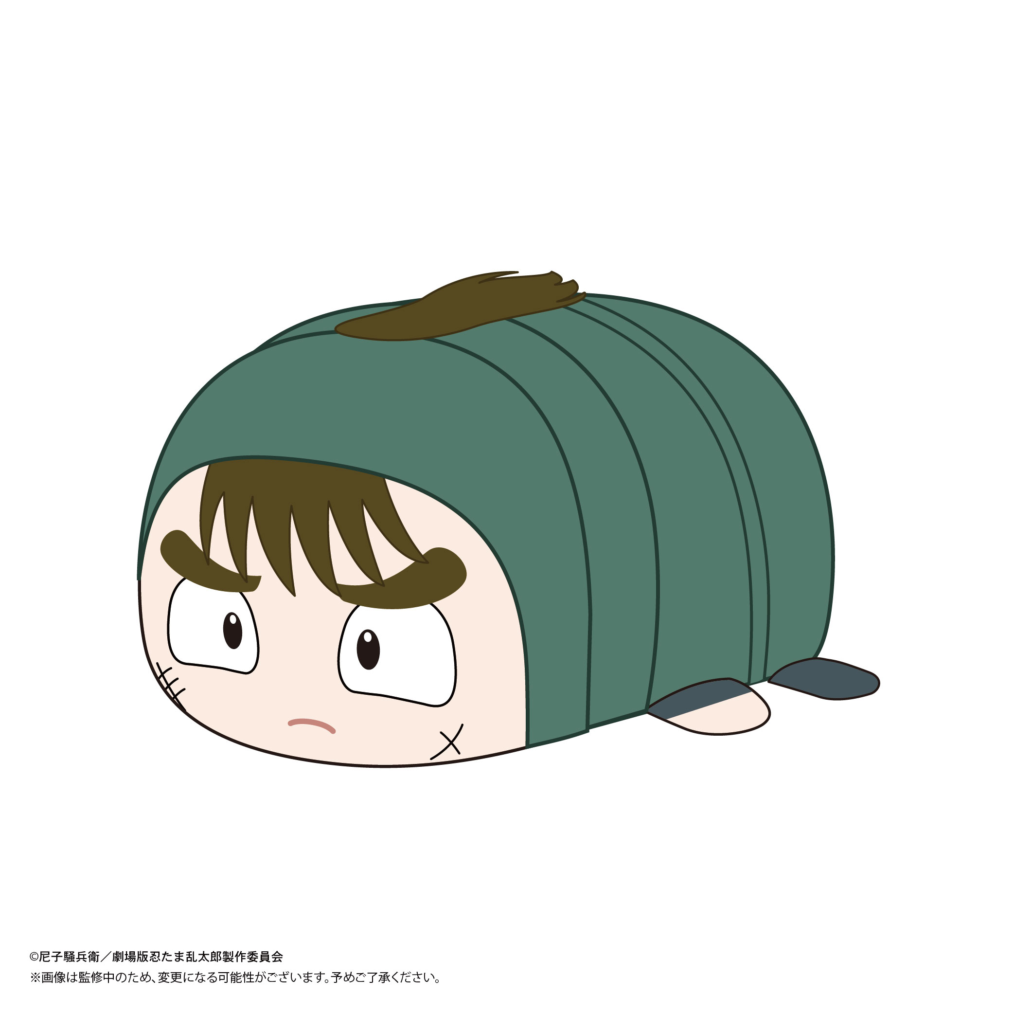 NR-14 "Nintama Rantaro The Fierce Strategist of the Dokutake Ninjas" Potekoro Mascot Big 2 F Nakazaike Choji