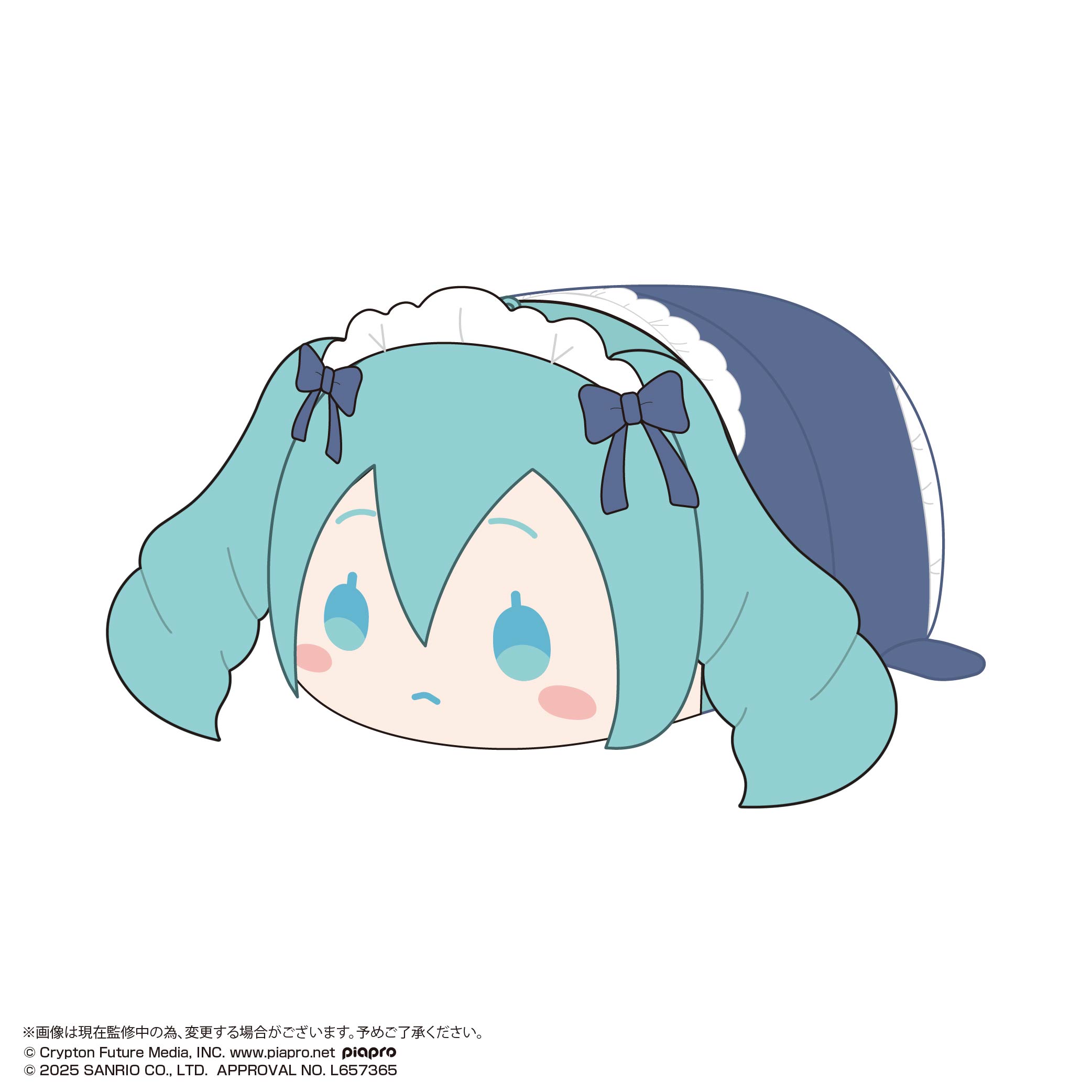 MC-25 Hatsune Miku x Cinnamoroll Potekoro Mascot Big 3 A Hatsune Miku (Lolita)