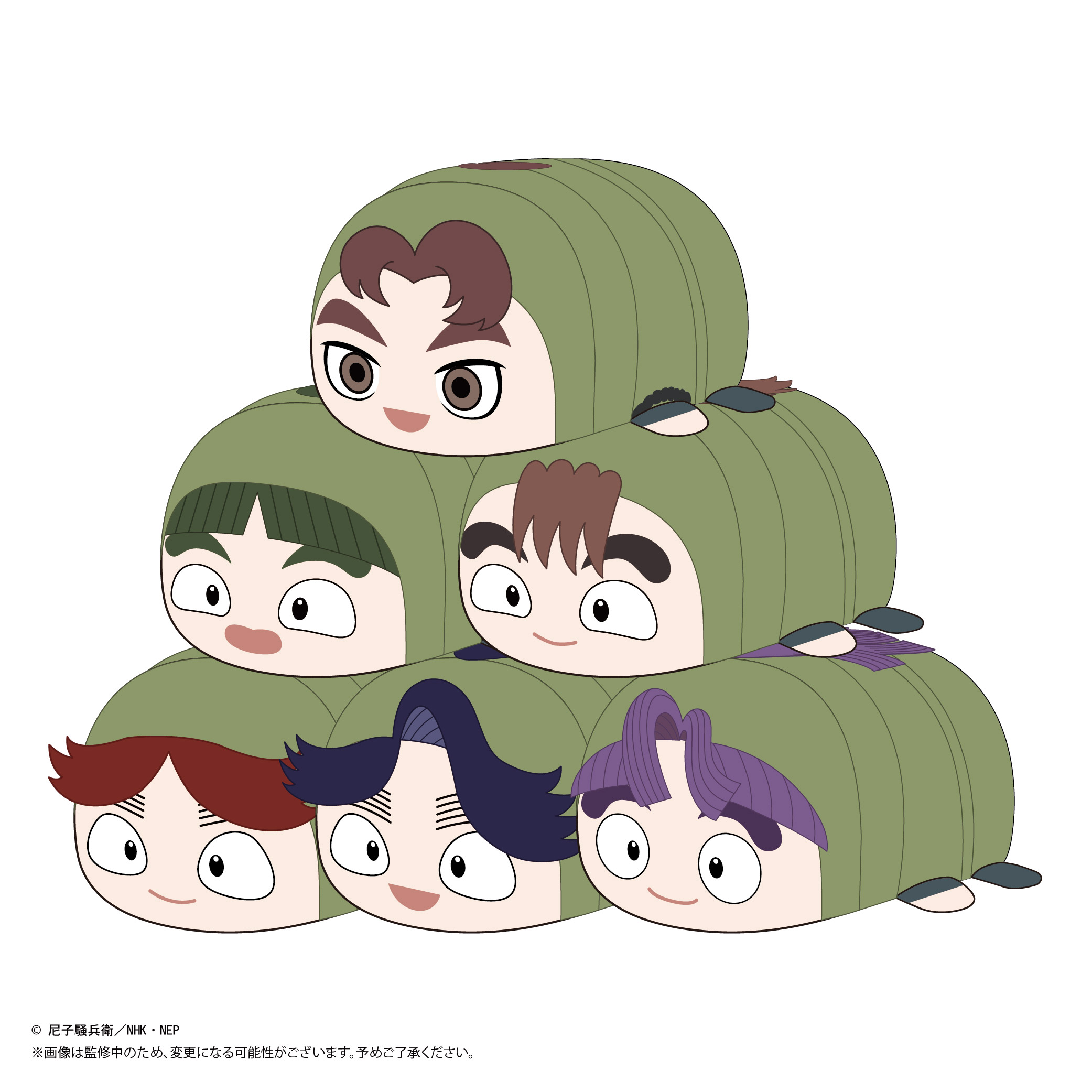 [Pre-order] NR-24 "Nintama Rantaro" Potekoro Mascot 4