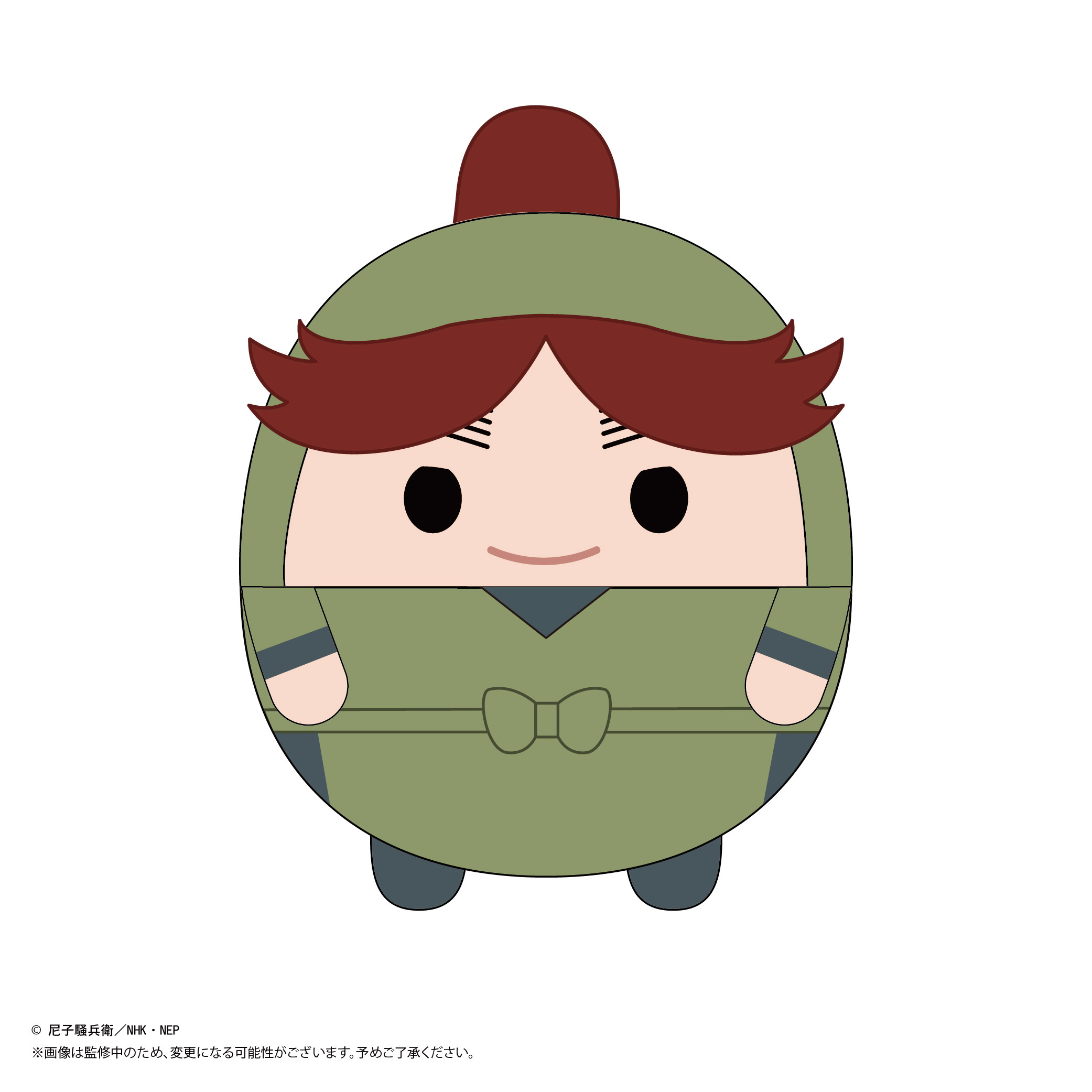 NR-25 "Nintama Rantaro" Fuwakororin (M Size) 4 D Tomatsu Sakubei