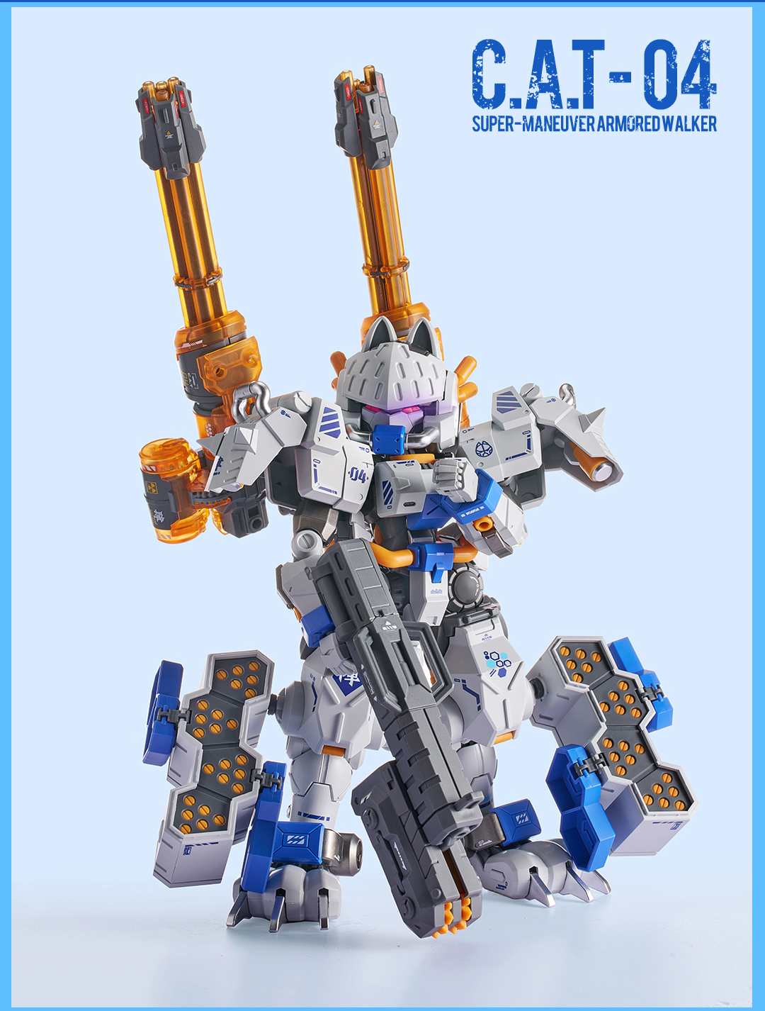 XIAOT×IRON ROARS C.A.T-04 ZHEN 1/60 SCALE PLASTIC MODEL KIT