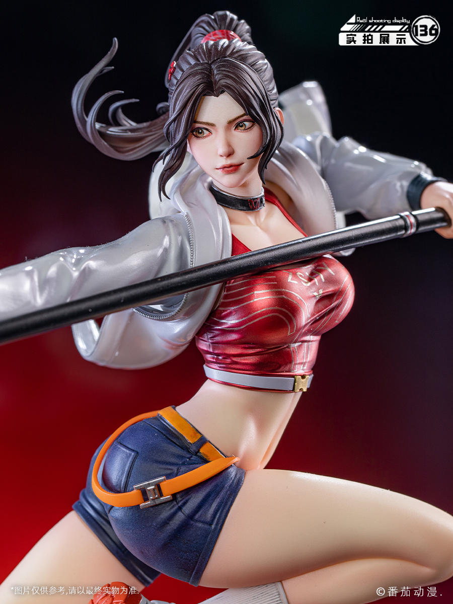 PPDF "SLAY THE GODS" HONG YING ROSE FIRE FEATHER CLOAK 1/6 SCALE FIGURE