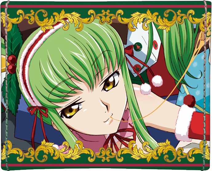 Synthetic Leather Deck Case "Code Geass Lelouch of the Rebellion" C.C. Christmas Ver.