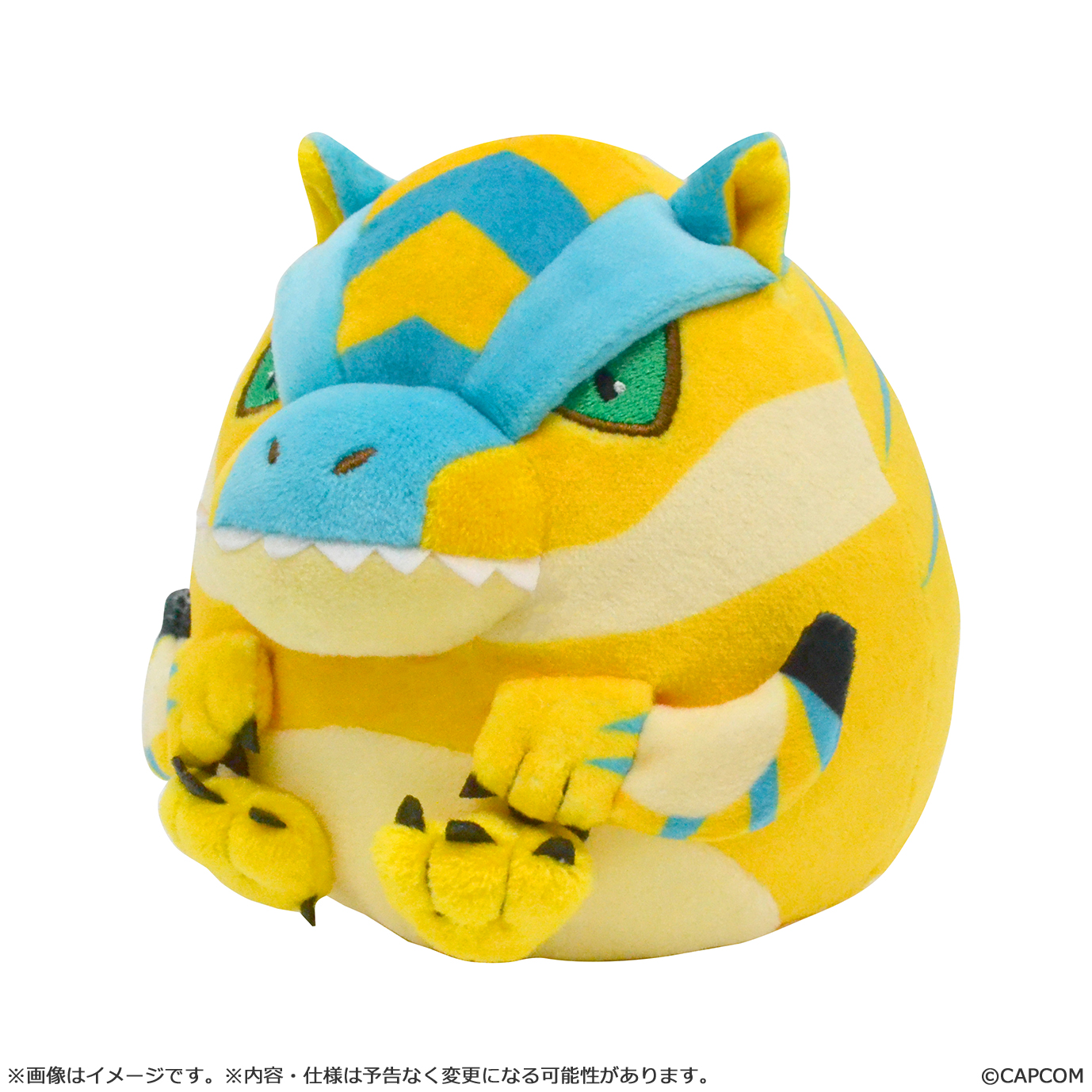 "Monster Hunter" Fuwa Tama Plush Mini Tigrex