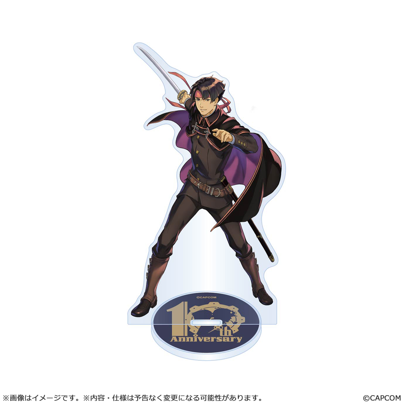 "The Great Ace Attorney" -10th Anniversary Banka no Utage- Acrylic Stand Asogi Kazuma