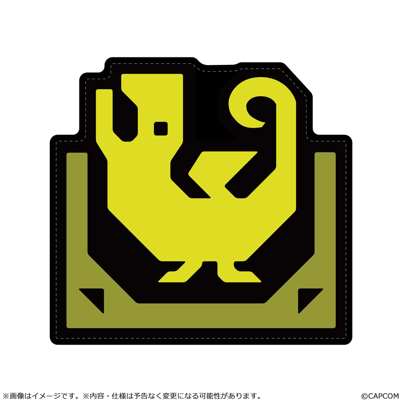 Die-cut Floor Mat "Monster Hunter" Shock Trap Icon