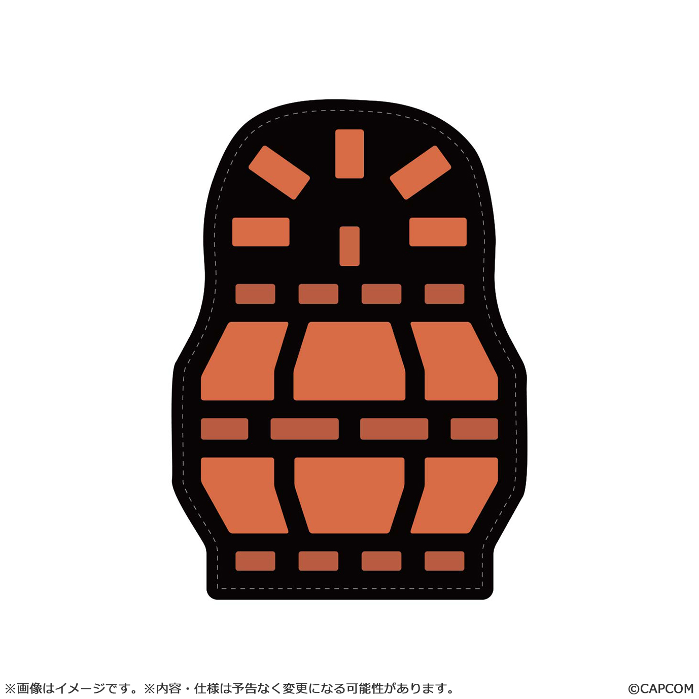 Die-cut Floor Mat "Monster Hunter" Large Barrel Bombs Icon