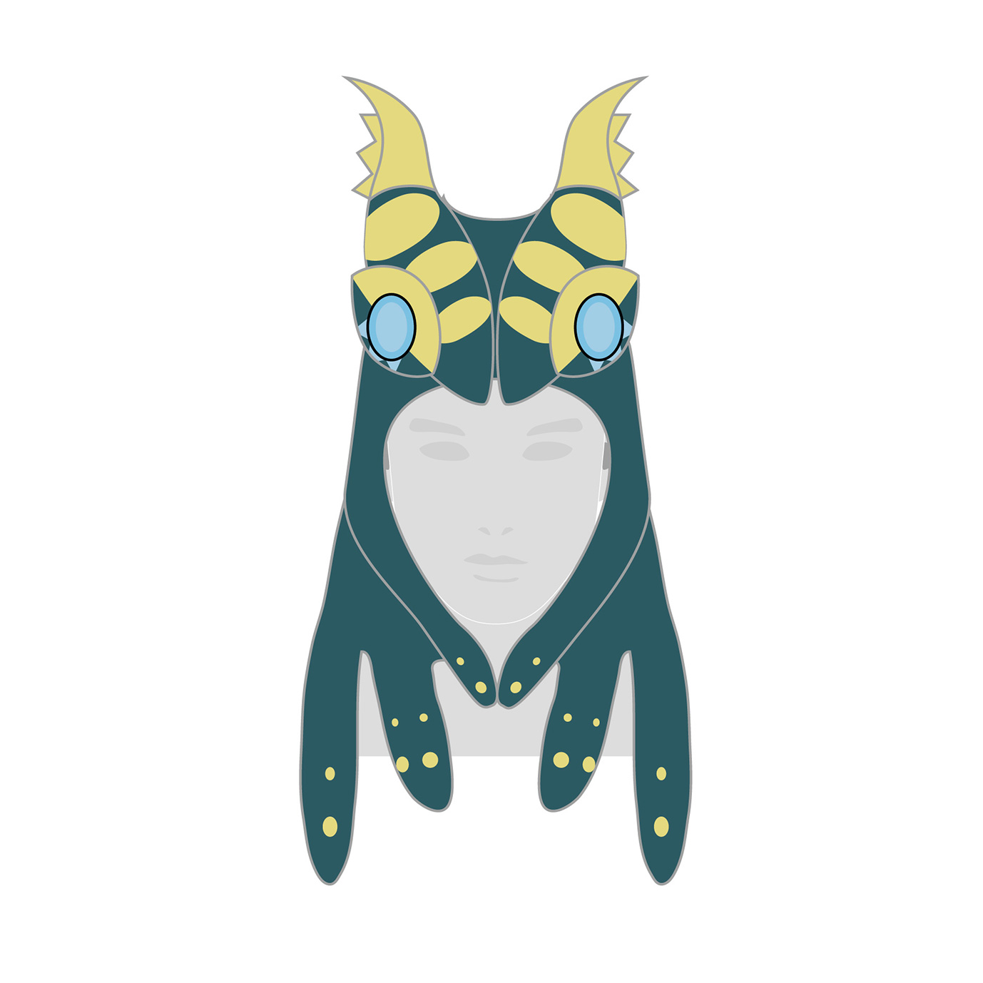"Monster Hunter Wilds" Kigurumi Hat Nu Udra