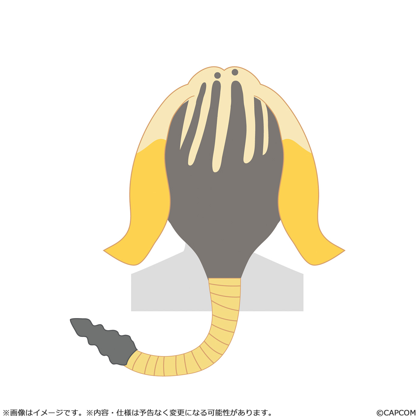 "Monster Hunter Wilds" Kigurumi Hat Mimiphyta α