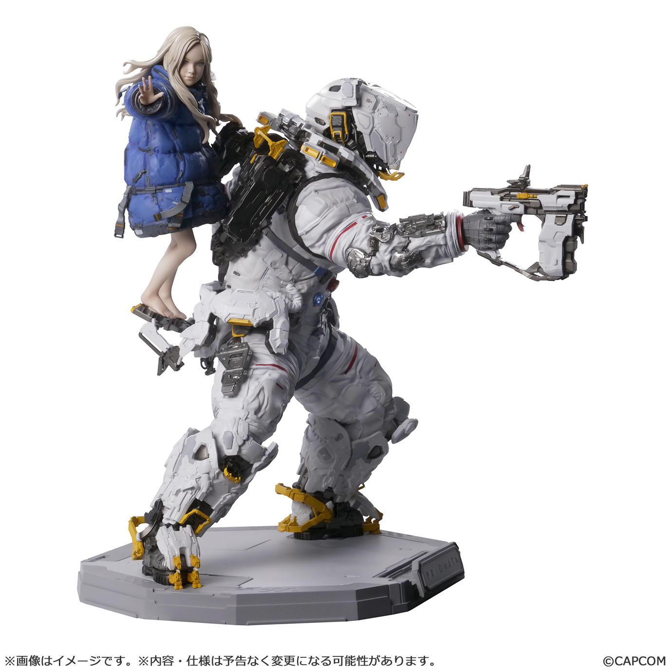 Capcom Figure Builder Creators Model "Pragmata" Hugh & Diana