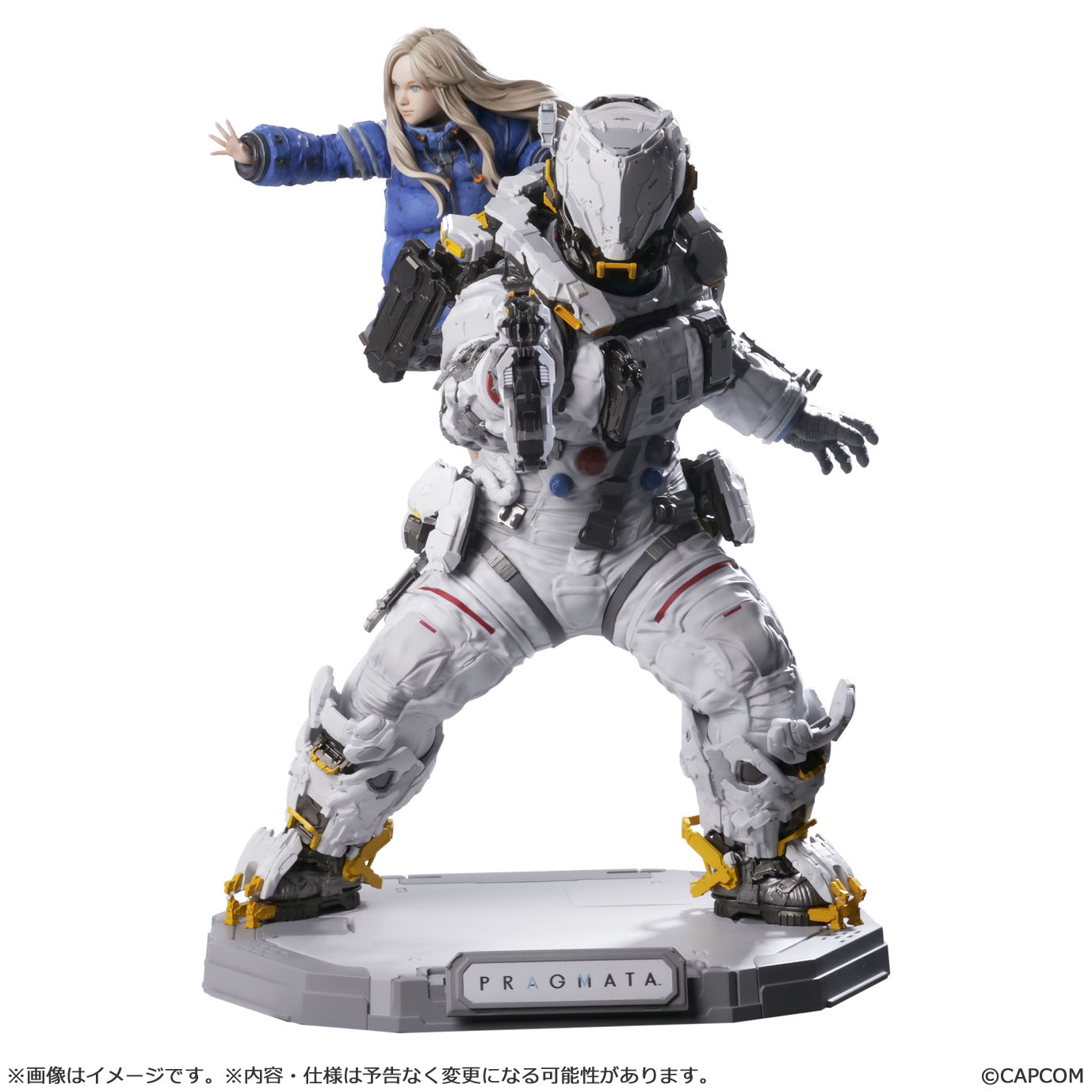 Capcom Figure Builder Creators Model "Pragmata" Hugh & Diana