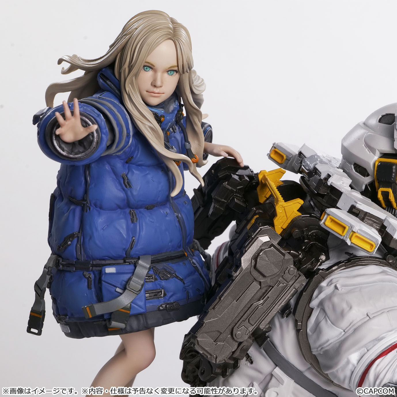 Capcom Figure Builder Creators Model "Pragmata" Hugh & Diana