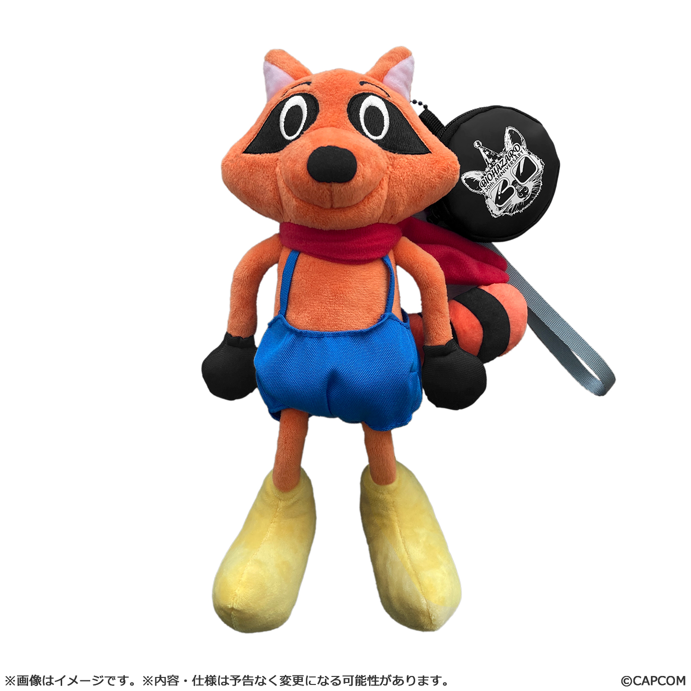 "Resident Evil" 30th Anniversary Mr. Raccoon Plush