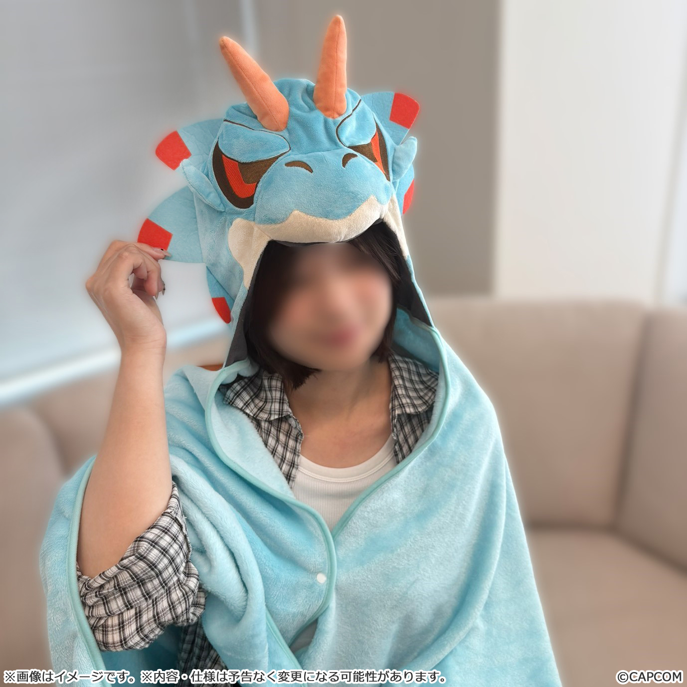"Monster Hunter" MonDefo Fuwafuwa Poncho Lagiacrus