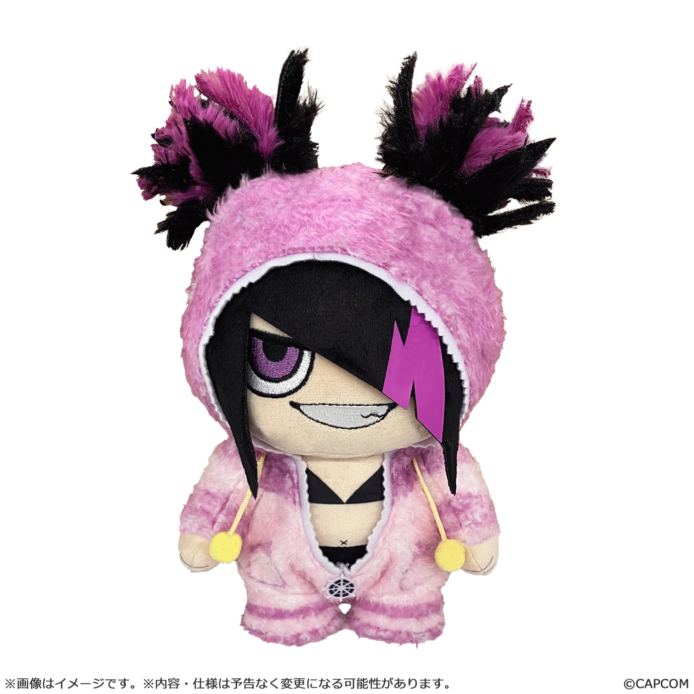 "Street Fighter 6" Deformed Plush Juri (Outfit 3)