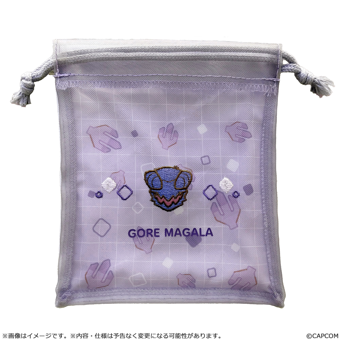 "Monster Hunter" MonDefo Mesh Kinchaku Pouch Gore Magala